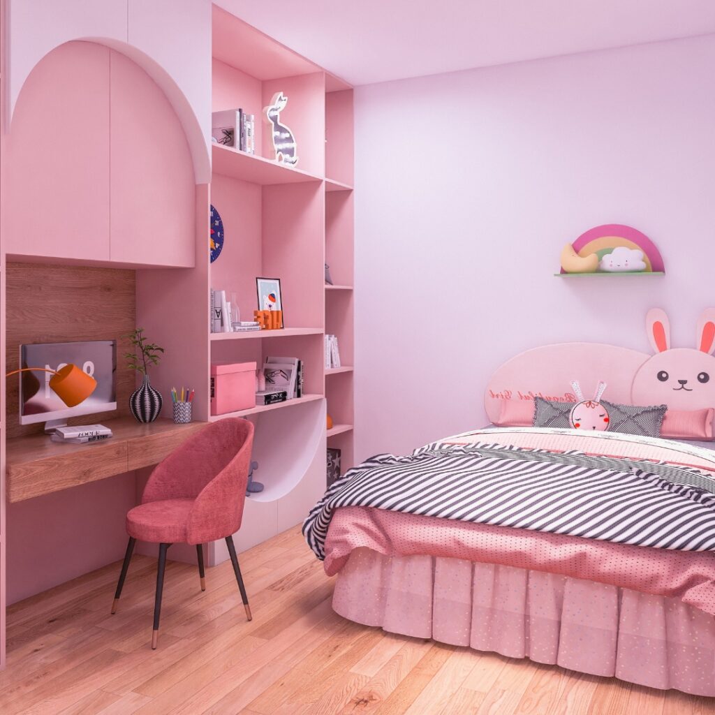 Kids Bedroom Design by Rao Space: Where Style Meets Fun