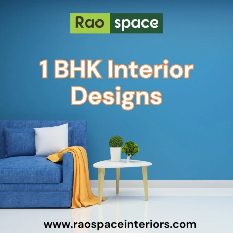 1 BHK interior designs