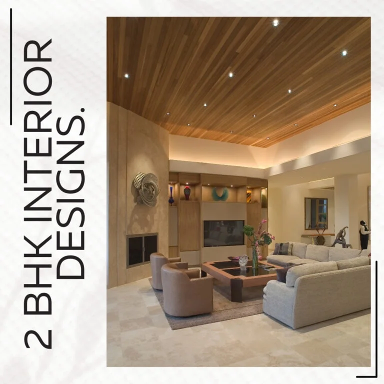 2 BHK Interior Designs.